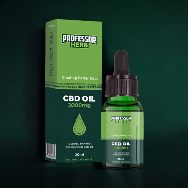 Professor Herb CBD MCT Olejek Nalewkowy 3000mg 30ml