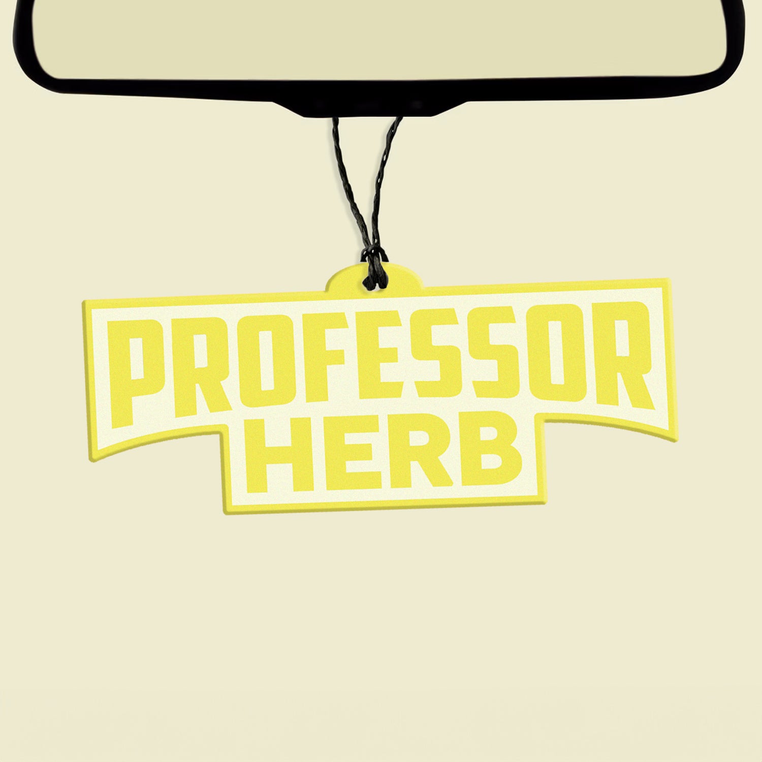 Professor Herb Odświeżacz Samochodowy – Cytryna - obrazek 2
