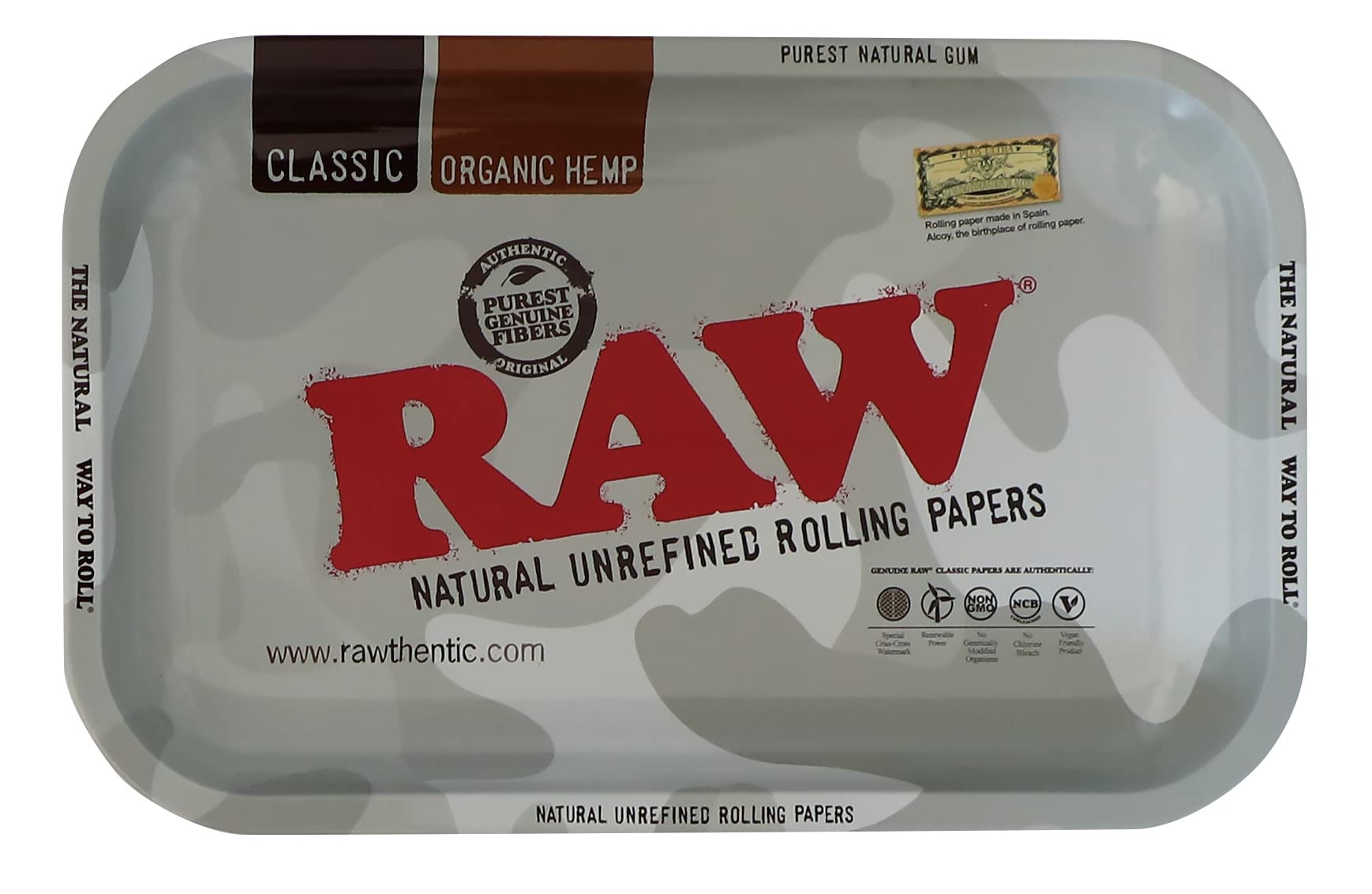 RAW ‘Arctic Camo’ Taca do skrętów (mała 11″ x 7″)