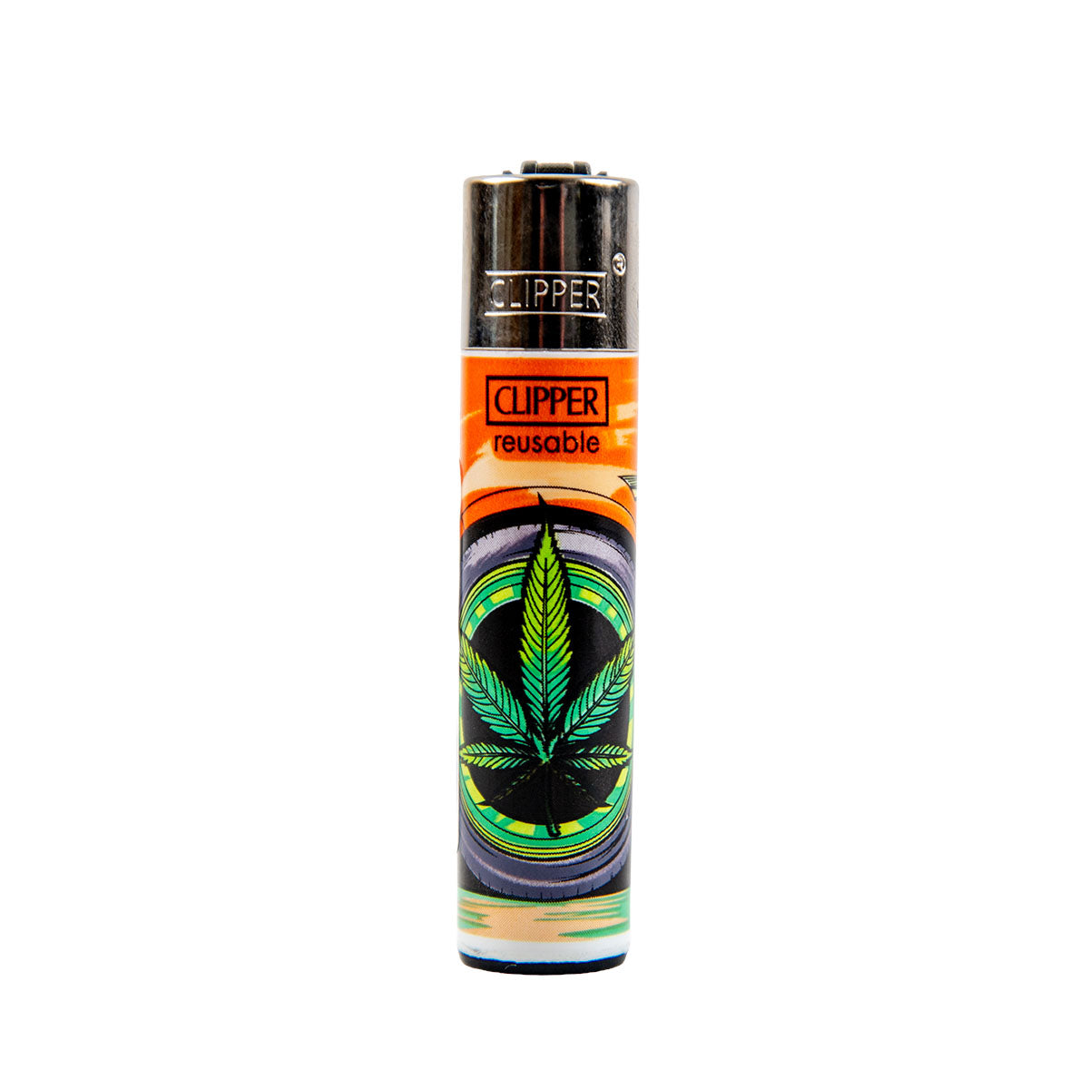 Zapalniczka Clipper Kreskówkowe Liście - obrazek 2