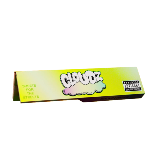 Cloudz King Size Bibułki do Skrętów z Bocznym Zamknięciem
