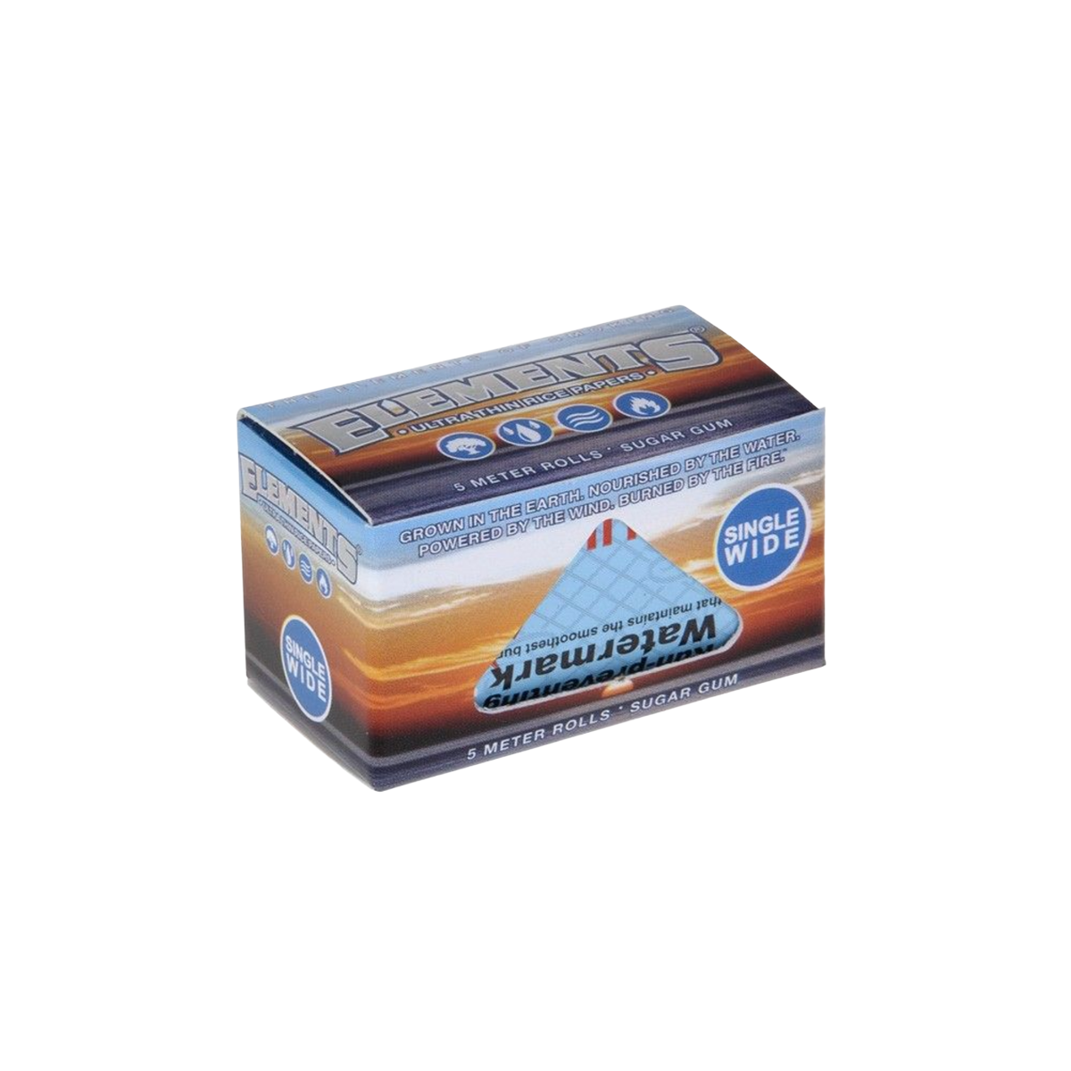 Elements Single Wide 5m Ultra Thin Rice Rolling Paper
Elements Single Wide 5m Ultra Cienka Bibułka Ryżowa