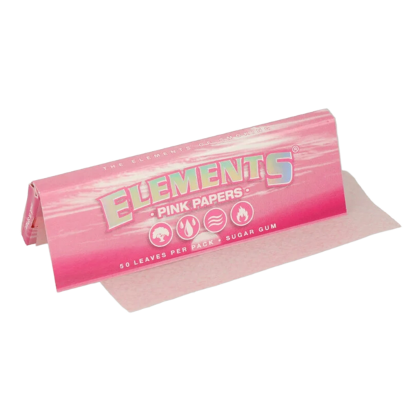 Elements Pink 1 ¼ Rolling Papers