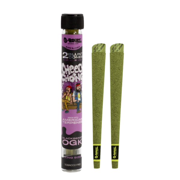 G-Rollz Cheech & Chong Blunty konopne wzbogacone terpenami – Blackberry OGK