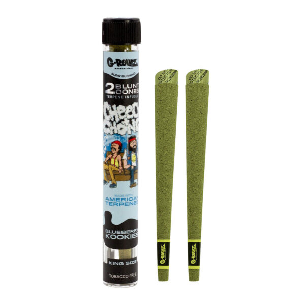 G-Rollz Cheech & Chong Blunty konopne wzbogacone terpenami – Blueberry Kookies