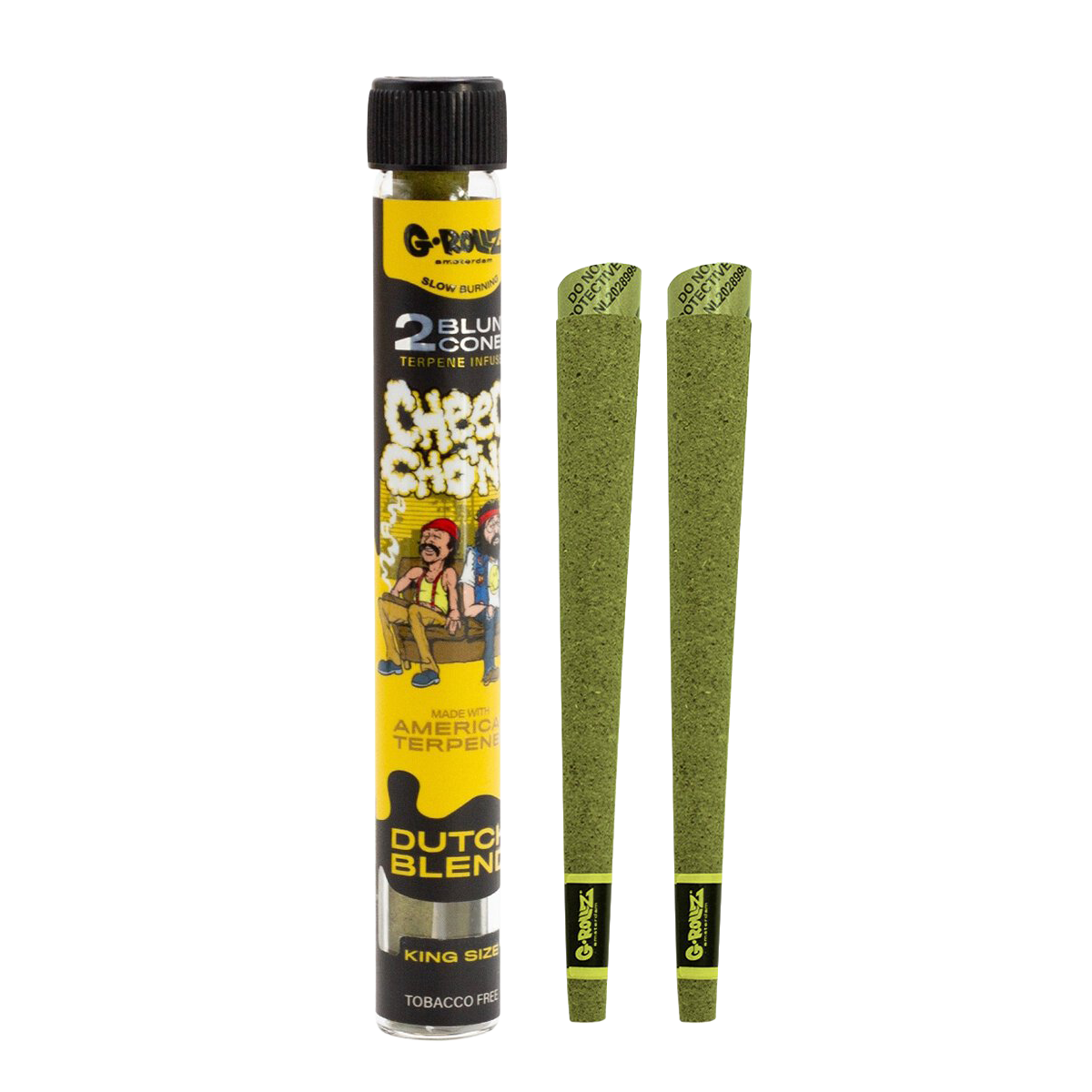 G-Rollz Cheech & Chong Blunty konopne nasycone terpenami – Holenderska mieszanka