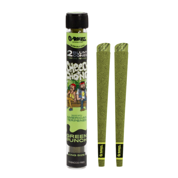 G-Rollz Cheech & Chong Blunty konopne nasączone terpenami – Green Punch