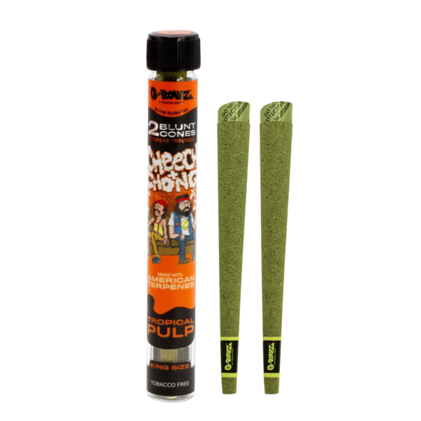 G-Rollz Cheech & Chong Blunt z konopi indyjskich wzbogacony terpenami – Tropikalny Miąższ