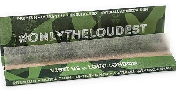 Loud Ldn XLoud Rolling Papers: Natural Unbleached – King Size