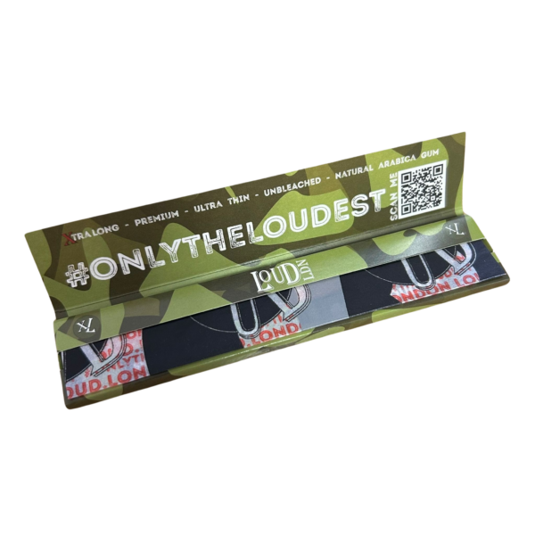 Loud Ldn XLoud Rolling Papers: Natural Unbleached – Xtra Long

Loud Ldn XLoud Bibułki do skrętów: Naturalne, niebielone – Xtra Long