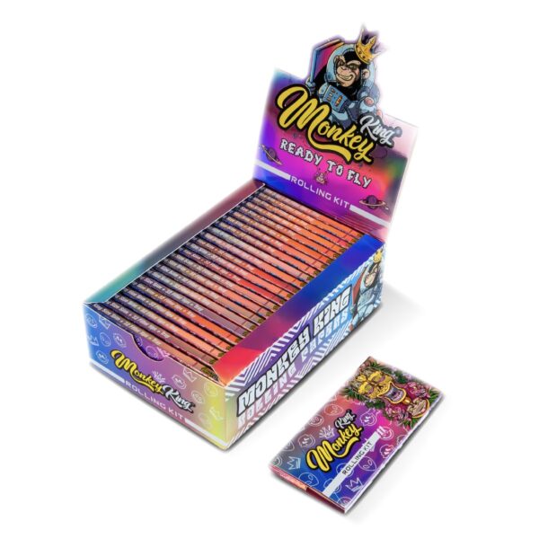 MRP: Monkey King Papers, Tips & Rolling Kit: Magnetyczne Gotowe do Lotu – Rozmiar King Size Niebielone (opakowanie 24 sztuki)
SKU: Monkey King Papers, Tips & Rolling Kit: Magnetyczne Gotowe do Lotu – Rozmiar King Size Niebielone (opakowanie 24 sztuki)