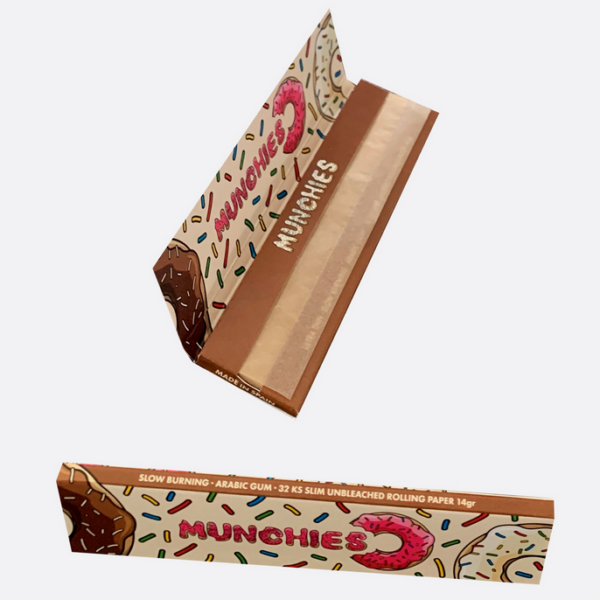 Monkey King Rolling Papers: Munchies Ed. – King Size Unbleached