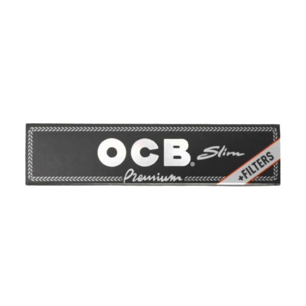 OCB Bibułki do skrętów + tipsy: Premium – King Size Slim