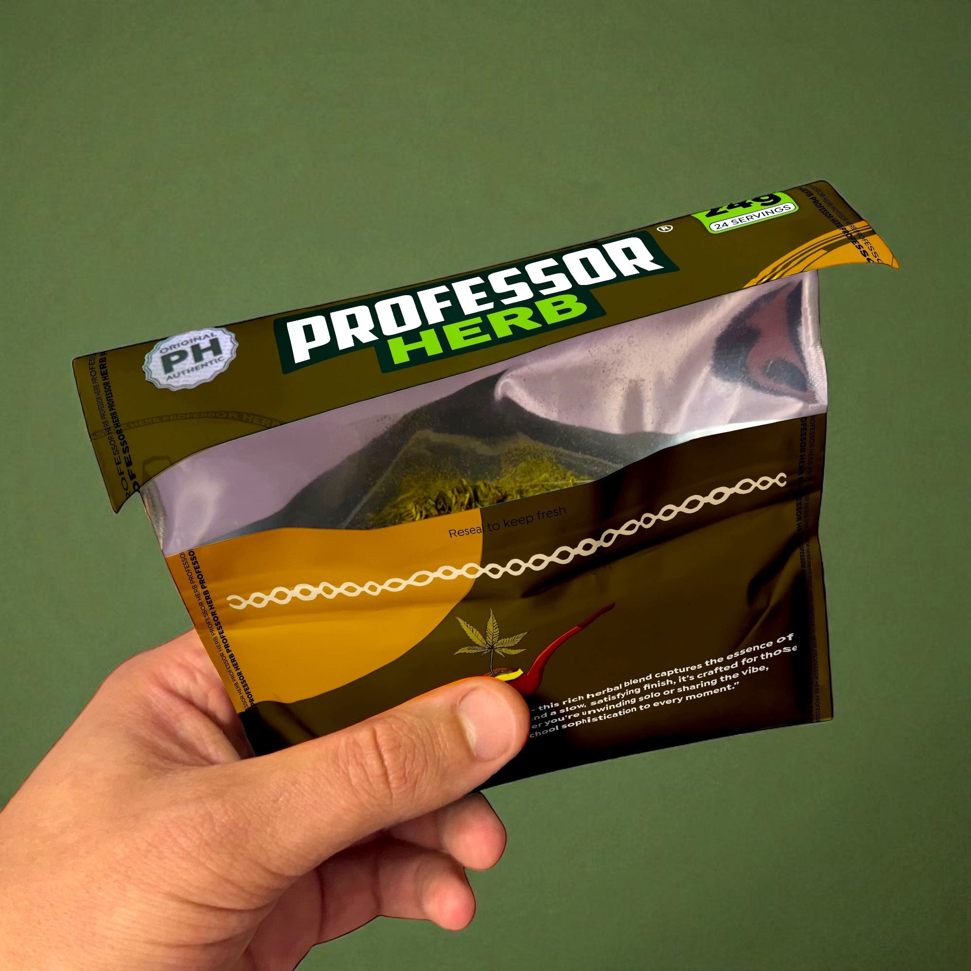 Professor Herb Premium Hemp Blend (24g) – Havana Gold - obrazek 4
