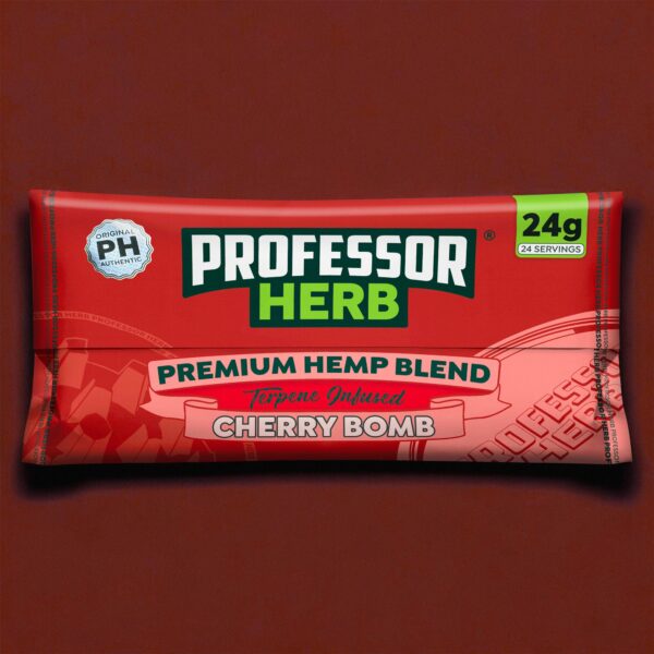 Professor Herb Premium Hemp Blend (24g) – Cherry Bomb