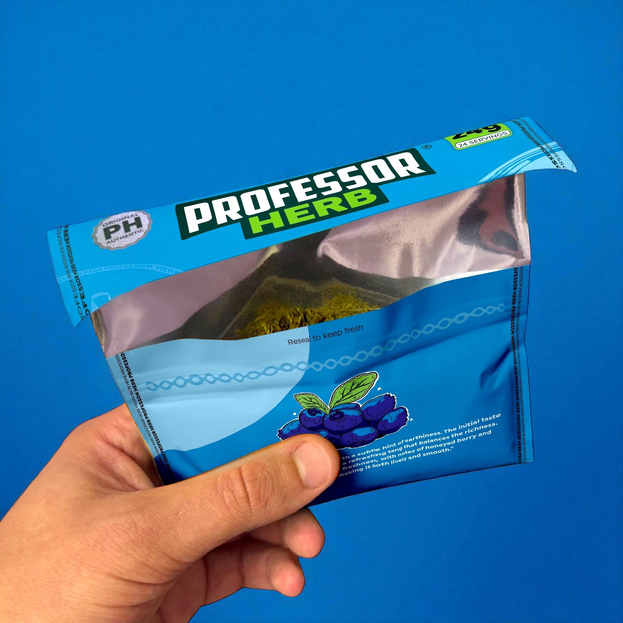 Professor Herb Premiumowa Mieszanka Konopna (24g) – Borówka - obrazek 4