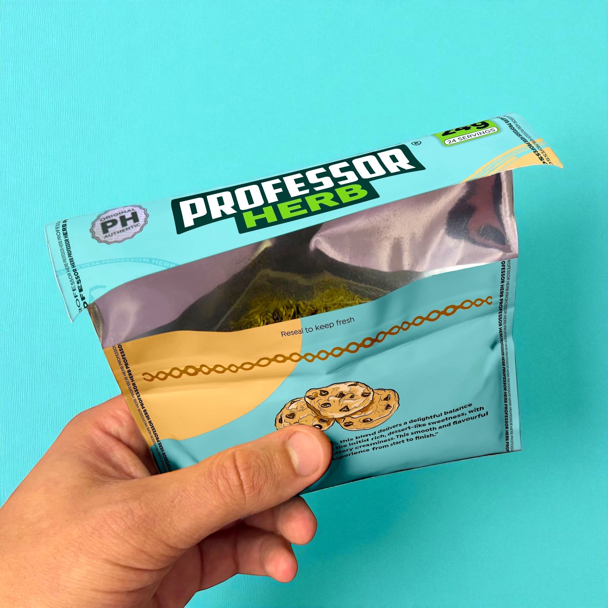 Professor Herb Premiumowa Mieszanka Konopna (24g) – Girl Scout Cookies - obrazek 4