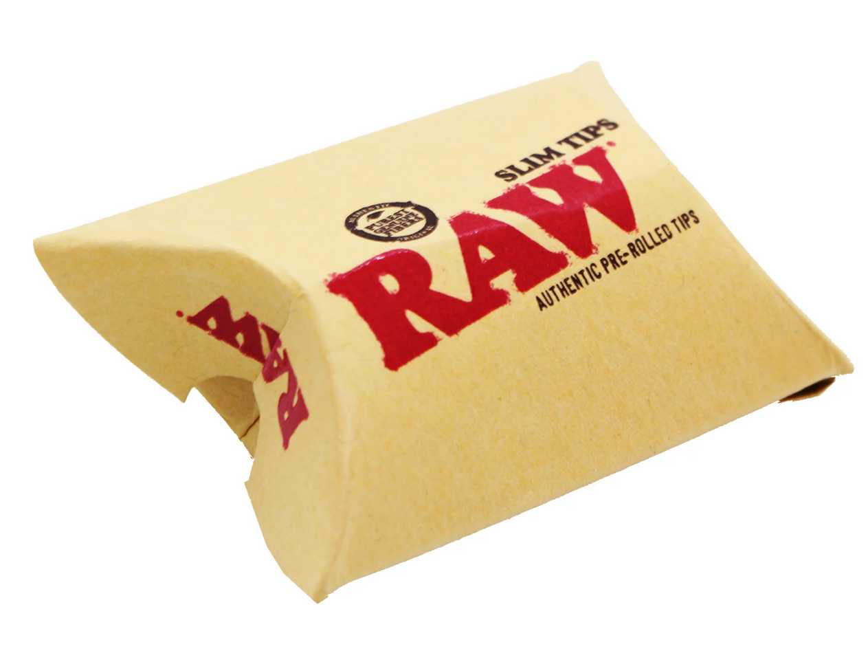 RAW Pre-Rolled Slim Tips