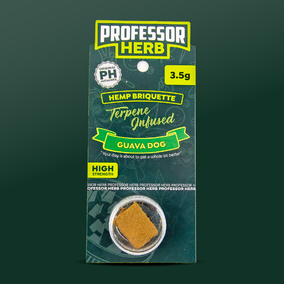 Professor Herb Konopny Brykiet Haszyszu (3.5g) – Guava Dog