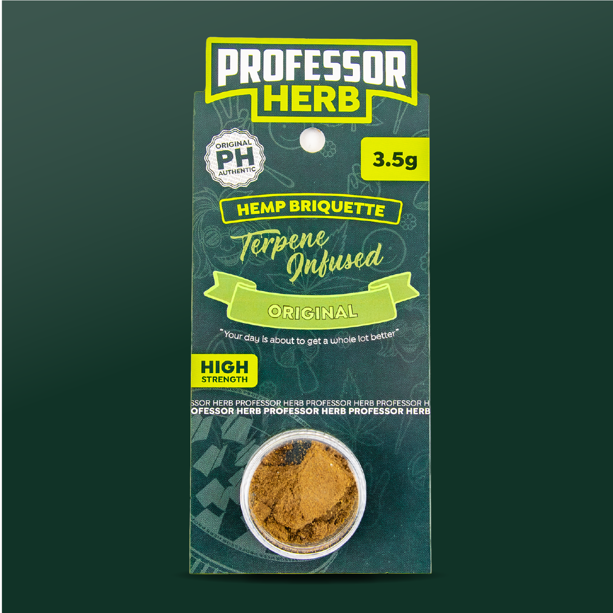 Professor Herb Brykiet konopny hasz (3.5g) – Oryginalny