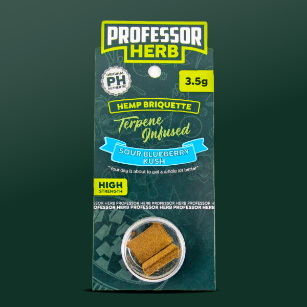 Profesor Herb Konopny Brykiet Haszysz (3.5g) – Kwaśny Blueberry Kush