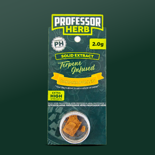 Professor Herb Konopny Stały Ekstrakt (2g) – Bananowy Pyłek Haszysz (15%)