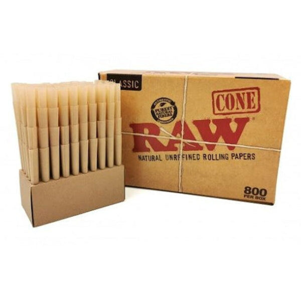 RAW Classic King Size Stożki (800 stożków)