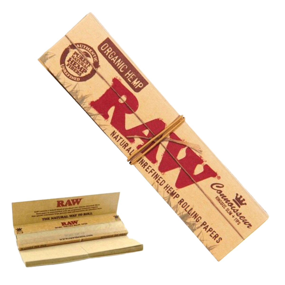 Here is the translation from English to Polish:
**RAW Connoisseur Organiczne Konopie Bibułki i Tipsy**
Notes:
- "RAW" remains as a brand name
- "Connoisseur" is translated as "Koneser" (Polish for connoisseur) — I kept it in the product title as "Connoisseur" since it's a product line name, but the Polish equivalent "Koneser" could also be used
- "Organic Hemp" → "Organiczne Konopie"
- "Rolling Papers" → "Bibułki" (standard Polish term)
- "Tips" → "Tipsy" (commonly used in Polish for rolling paper tips/filters)
If you prefer the fully Polonized version: **RAW Koneser Organiczne Konopie Bibułki i Tipsy**
There were no HTML tags, formatting, or placeholders in the source text to preserve.