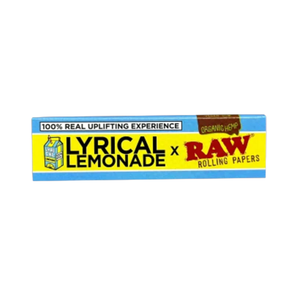RAW x Lyrical Bibułki z konopi organicznych z dodatkiem terpenów – Lemonade