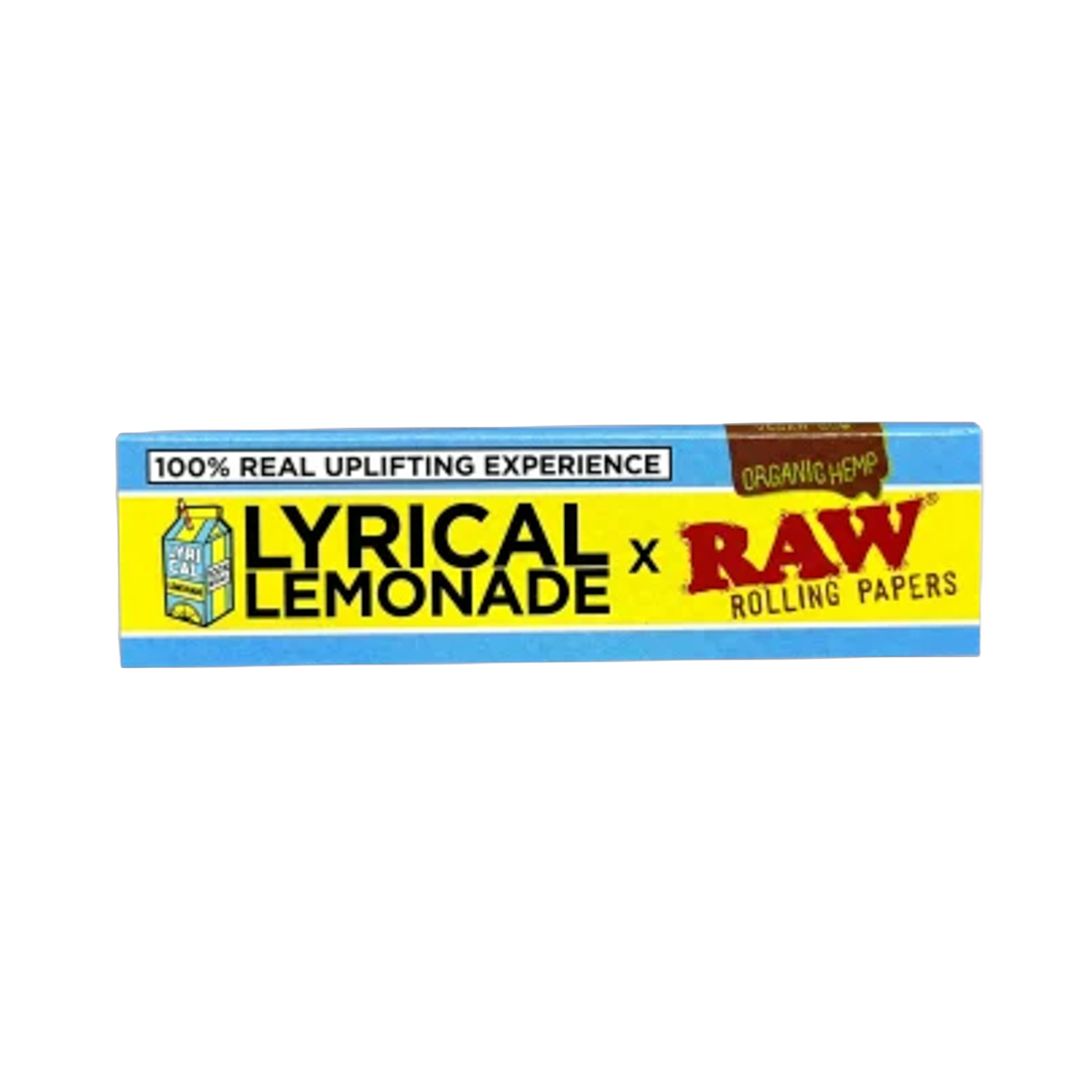 RAW x Lyrical Bibułki z konopi organicznych z dodatkiem terpenów – Lemonade