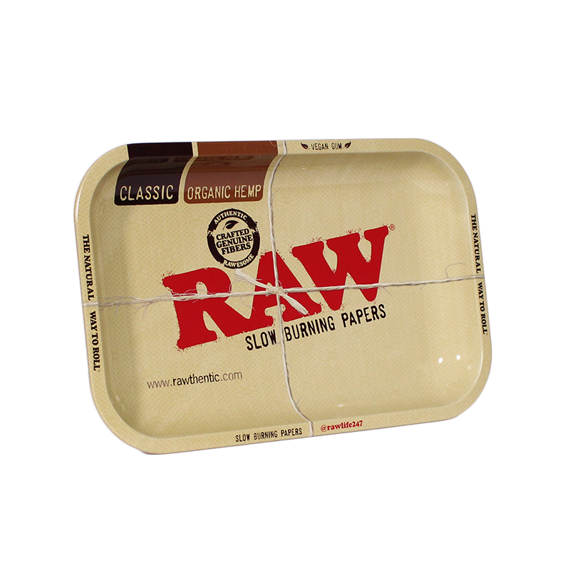 RAW ‘Classic Hemp’ Taca do skrętów (mała, 11″ x 7″)