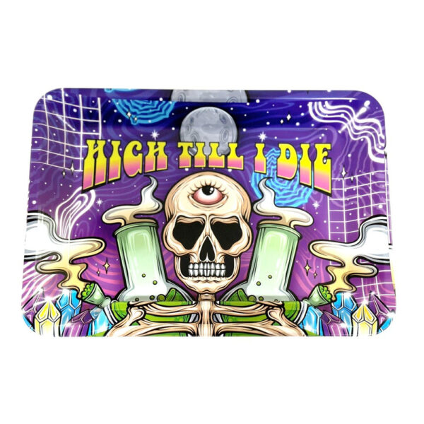 Wise Skies ‘High Till I Die’ Mała Tacka do Skrętów