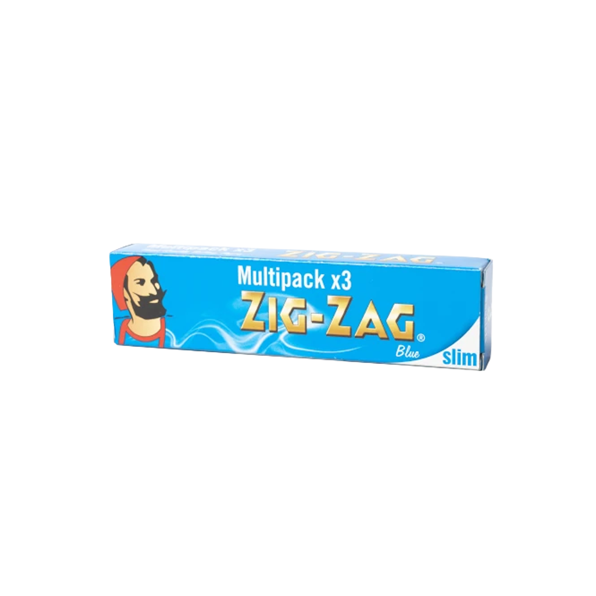 Zig Zag Bibułki do skrętów, multipak: Blue King Size Slim