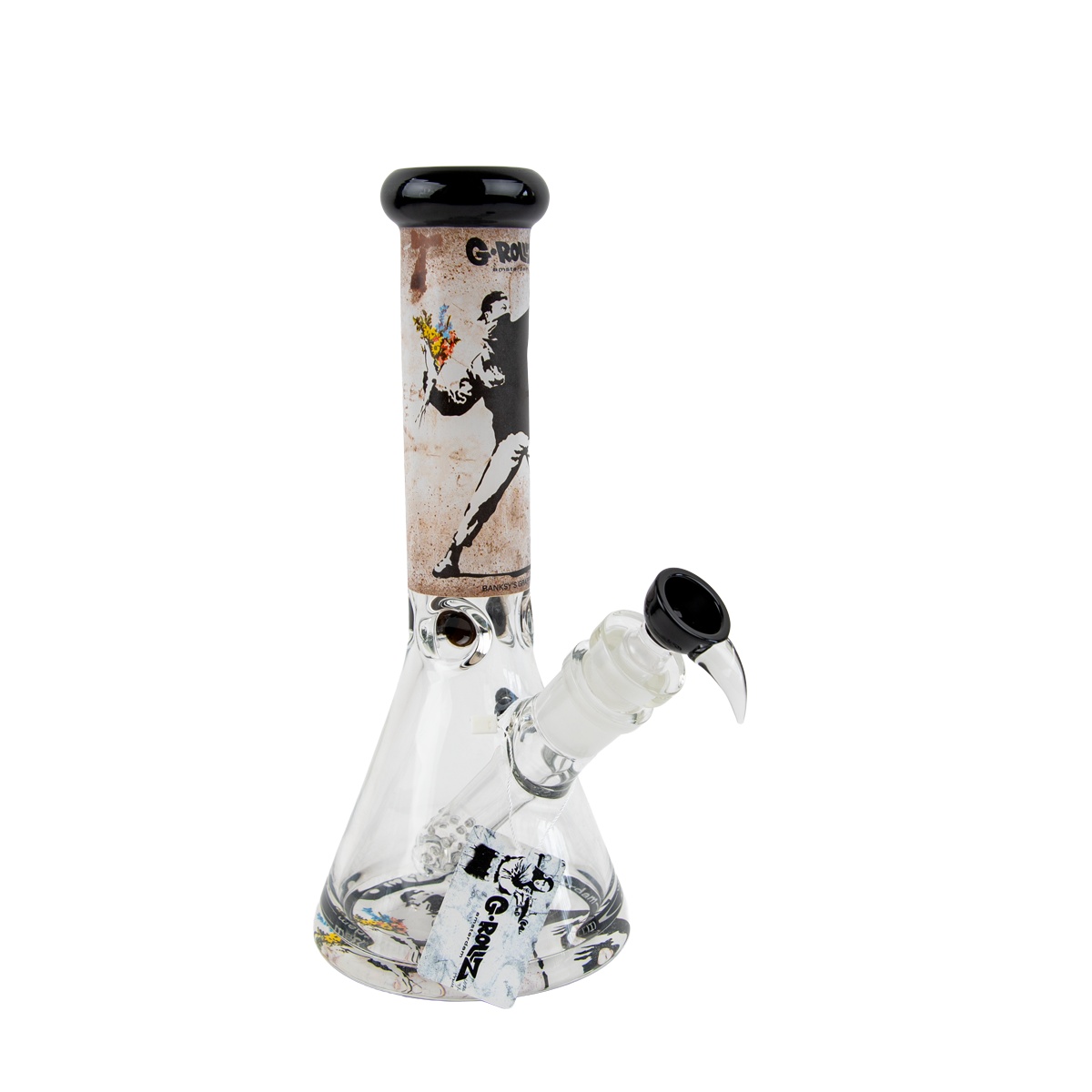 G-Rollz Banksy Glass Bong - obrazek 8