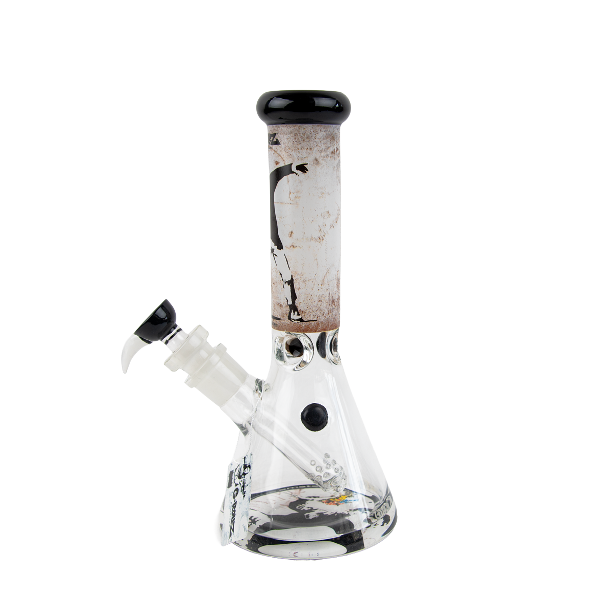 G-Rollz Banksy Glass Bong - obrazek 9