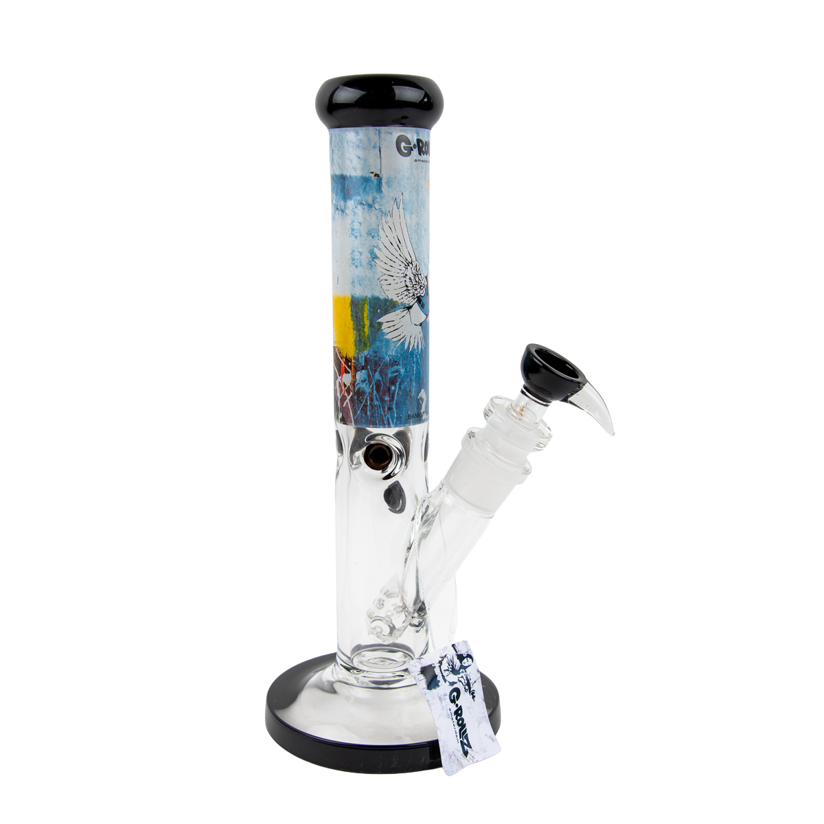 G-Rollz Banksy Glass Bong - obrazek 5