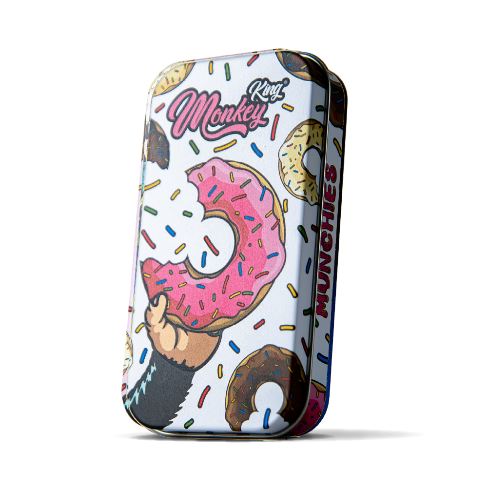 Monkey King Metalowe Puszki na Tytoń: Wyd. Munchies