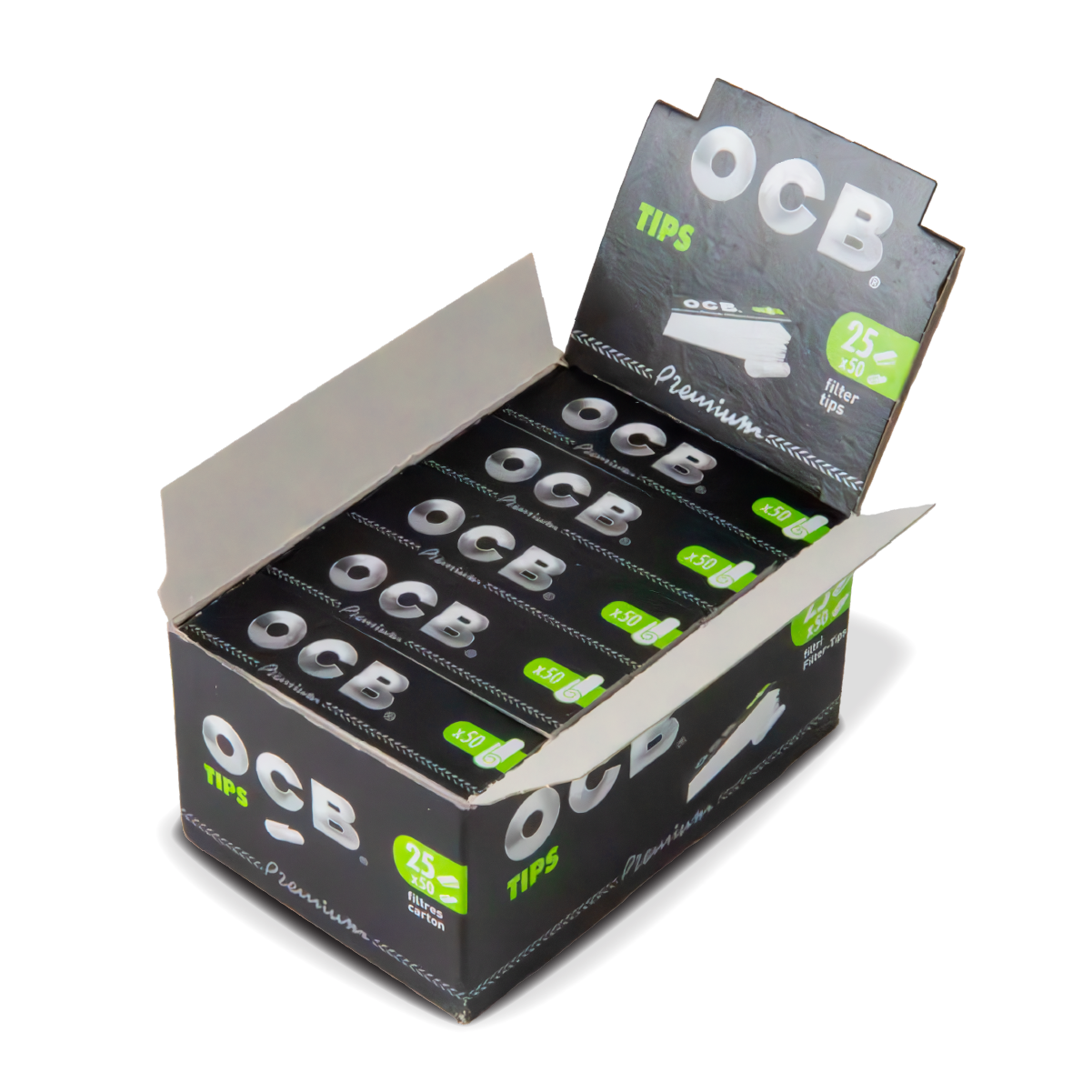 Filtry OCB: Premium – 50 końcówek - obrazek 2