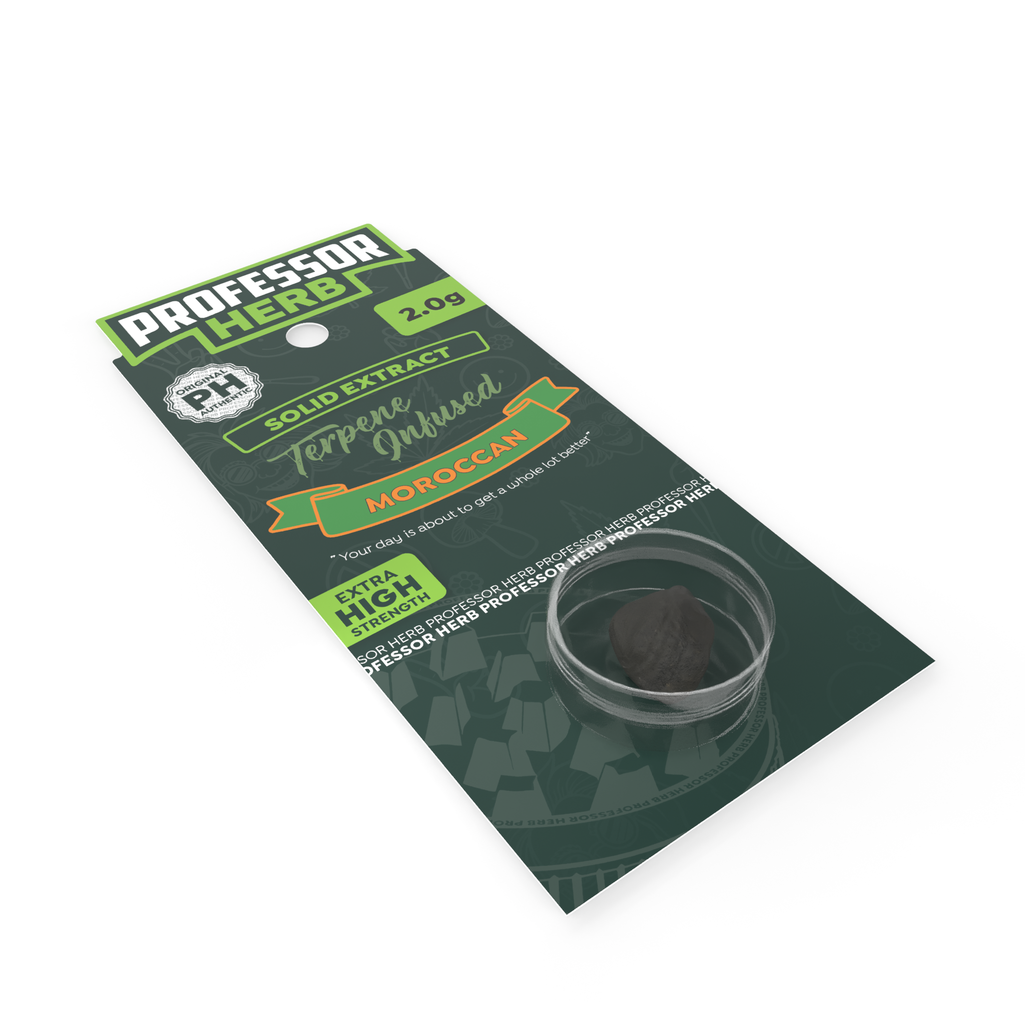Professor Herb Hemp Solid Extract (2g) – Moroccan Hash (22%) - obrazek 5