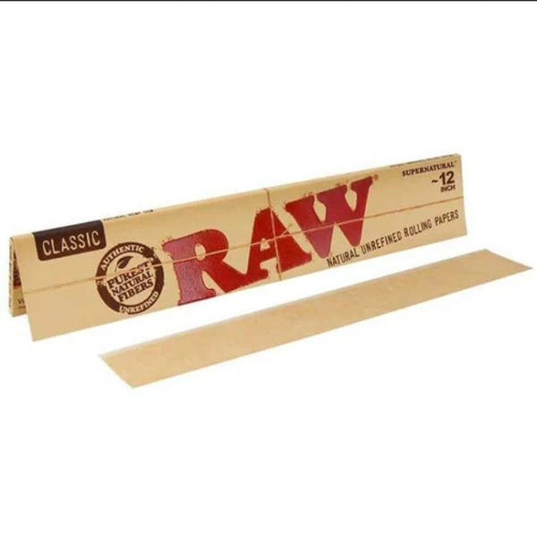 RAW Supernatural 12 cali Klasyczne Bibułki do Skrętów