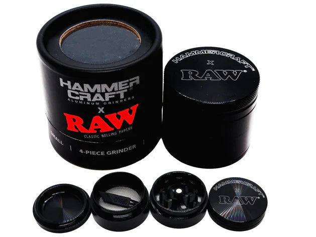 RAW x HAMMERCRAFT Aluminiowy Młynek – Czarny