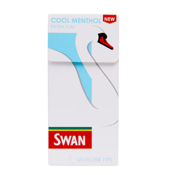 Swan Filters: Cool Menthol Extra Slim – 120 końcówek