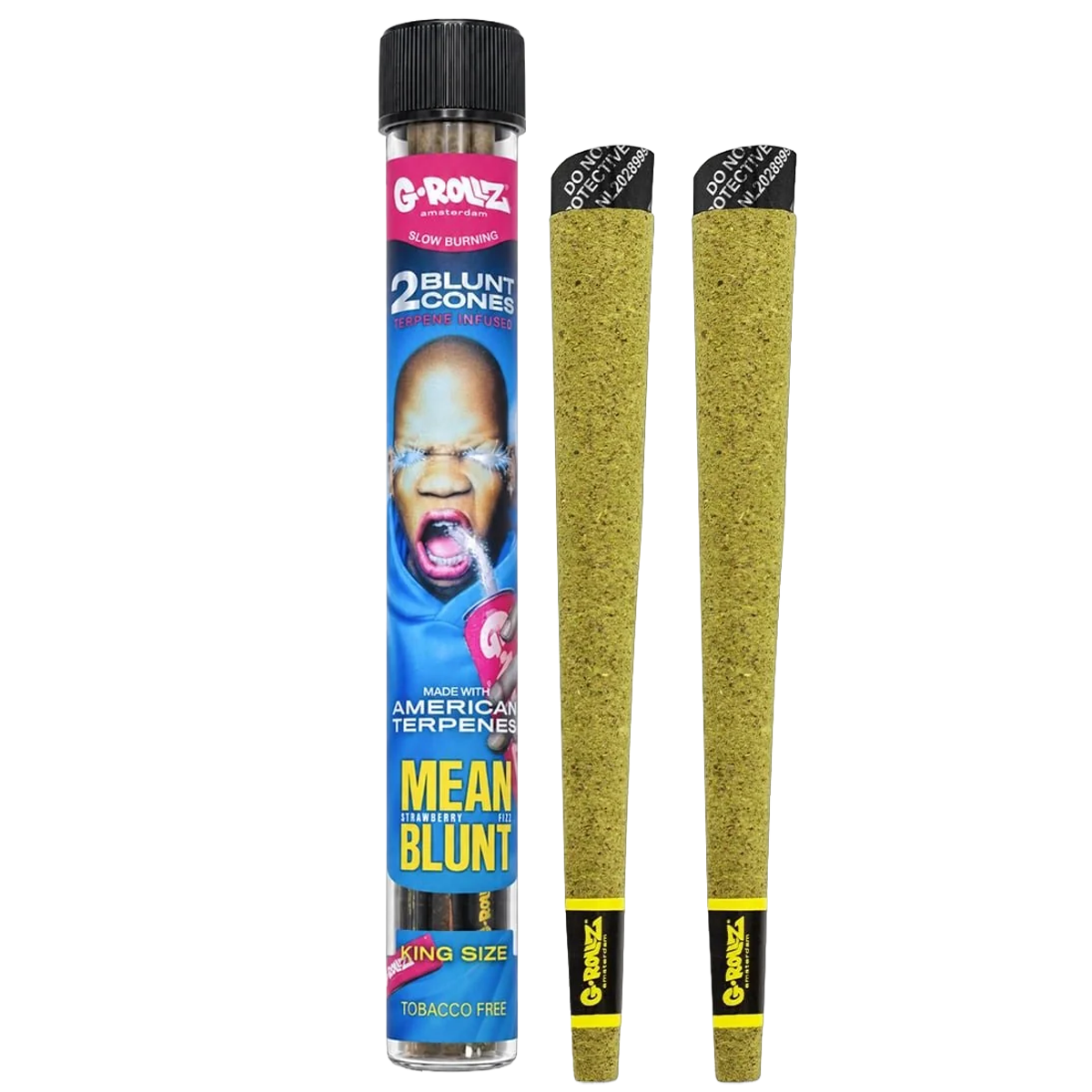 G-Rollz Mean Blunt Stożki do Bluntów Strawberry Fizz (2 szt.)